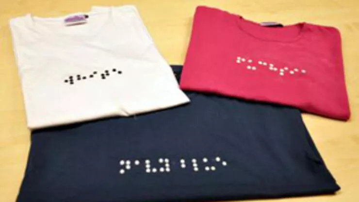 Ароматизированные текстильные изделия для слабовидящих